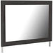 Belachime Black Bedroom Mirror - B2589-36 - Lara Furniture