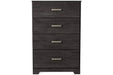 Belachime Black Chest of Drawers - B2589-44 - Lara Furniture