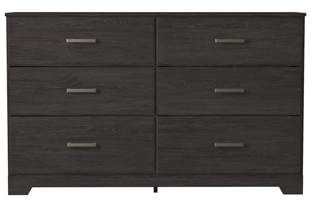 Belachime Black Dresser - B2589-31 - Lara Furniture