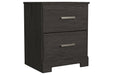 Belachime Black Nightstand - B2589-92 - Lara Furniture