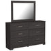 Belachime Black Panel Bedroom Set - Lara Furniture