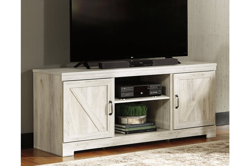 Bellaby Whitewash 63" TV Stand - W331-68 - Lara Furniture