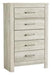 Bellaby Whitewash Chest of Drawers - B331-46 - Lara Furniture