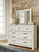 Bellaby Whitewash Crossbuck Panel Bedroom Set - Lara Furniture