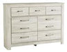 Bellaby Whitewash Dresser - B331-31 - Lara Furniture