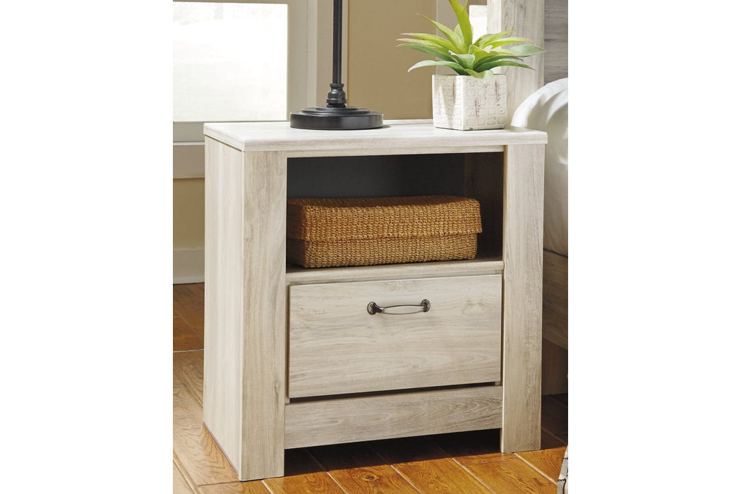 Bellaby Whitewash Nightstand - B331-91 - Lara Furniture