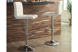 Bellatier Bone Adjustable Height Bar Stool - D120-230 - Lara Furniture