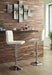 Bellatier Bone Adjustable Height Bar Stool - D120-230 - Lara Furniture