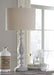 Bernadate Whitewash Table Lamp (Set of 2) - L235344 - Lara Furniture