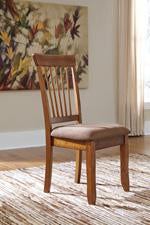 Berringer Rustic Brown Dining Chair (Set of 2) - D199-01 - Lara Furniture