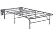 Better than a Boxspring Gray Twin Foundation - M91X12 - Lara Furniture