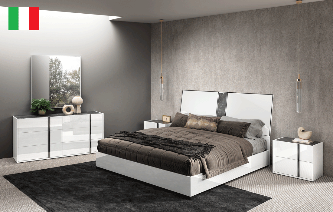 Bianca Marble Bedroom Set - Lara Furniture