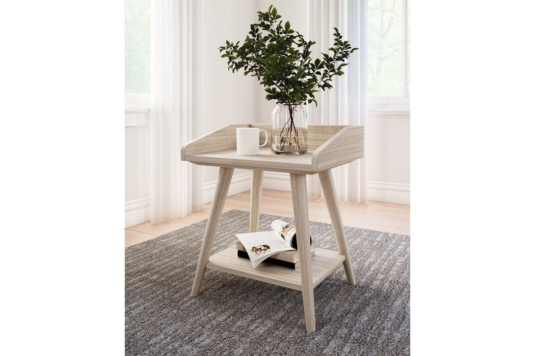 Blariden Light Tan Accent Table - A4000360 - Lara Furniture