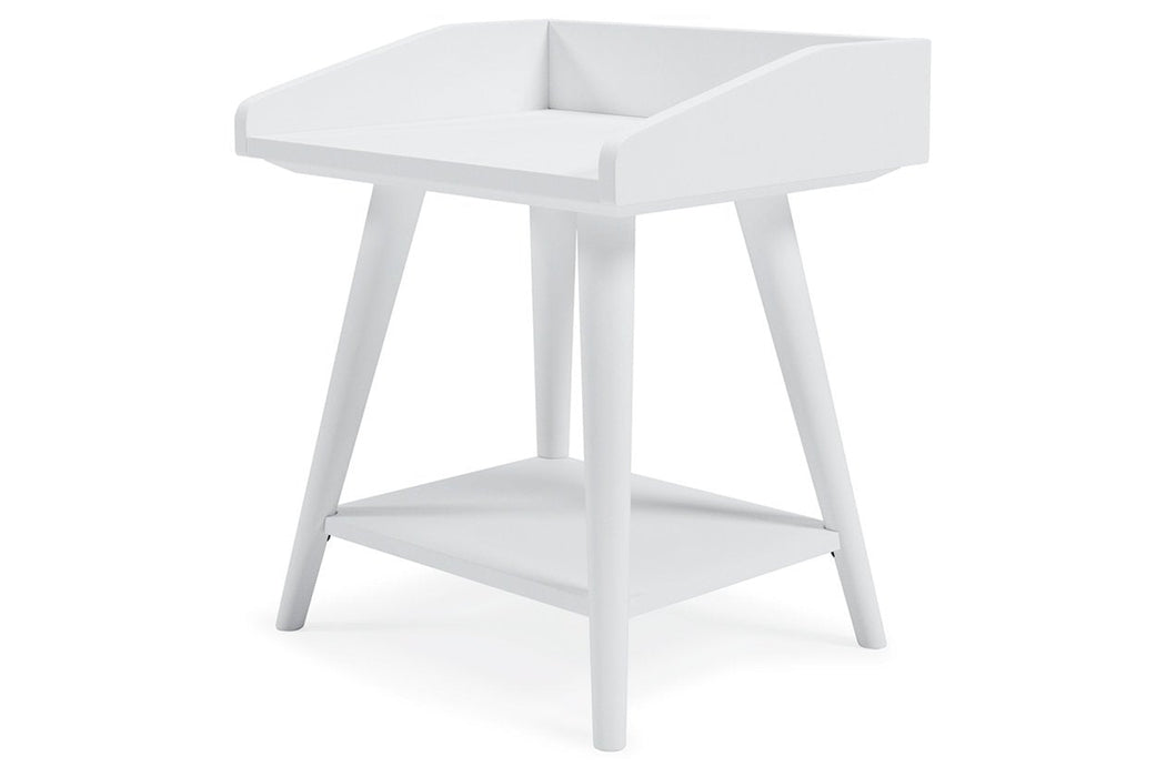 Blariden White Accent Table - A4000367 - Lara Furniture