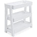 Blariden White Shelf Accent Table - A4000362 - Lara Furniture