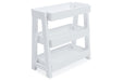 Blariden White Shelf Accent Table - A4000362 - Lara Furniture