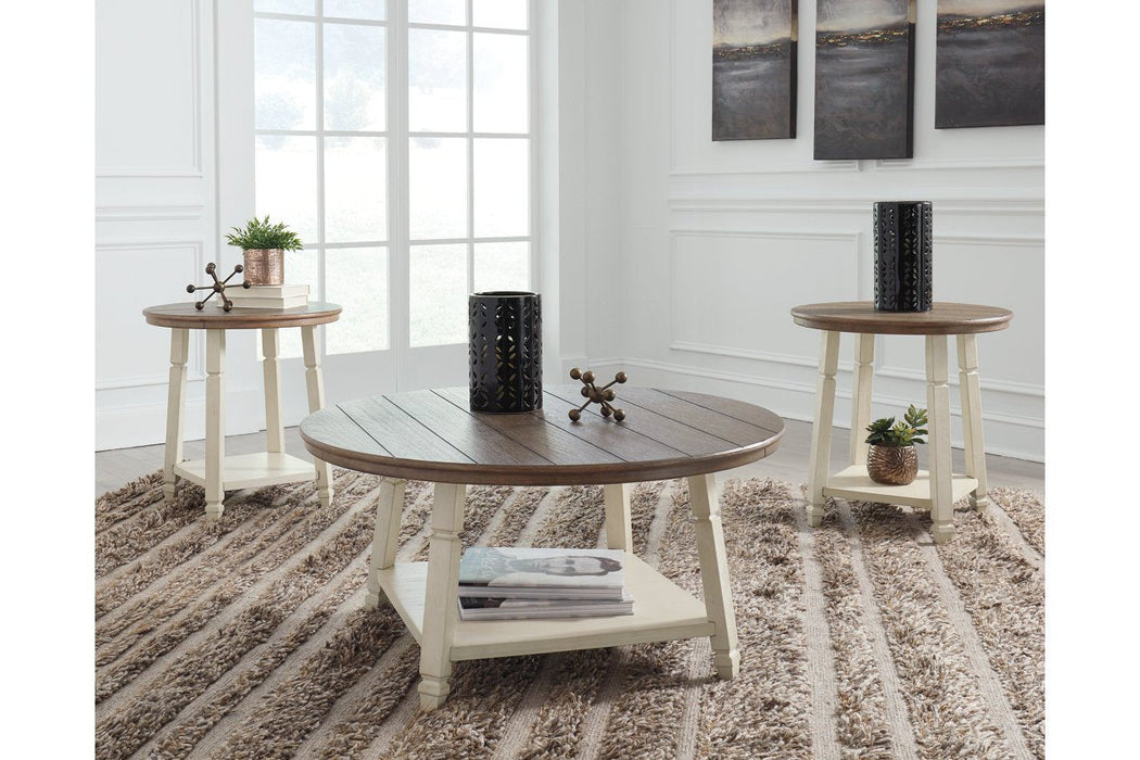 Bolanbrook Two-tone Table (Set of 3) - T377-13 - Lara Furniture