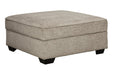 Bovarian Stone Ottoman - 5610311 - Lara Furniture