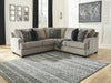 Bovarian Stone RAF Sectional - Lara Furniture