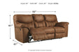 Boxberg Bark Reclining Sofa - 3380288 - Lara Furniture