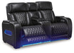 Boyington Sofa, Loveseat and Recliner in Black - PKG016539