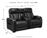 Boyington Sofa, Loveseat and Recliner in Black - PKG016539