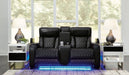 Boyington Sofa, Loveseat and Recliner in Black - PKG016539