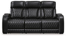 Boyington Sofa, Loveseat and Recliner in Black - PKG016539