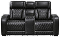 Boyington Sofa, Loveseat and Recliner in Black - PKG016539