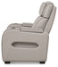 Boyington Sofa, Loveseat and Recliner in Gray - PKG016537