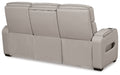 Boyington Sofa, Loveseat and Recliner in Gray - PKG016537