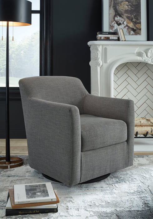 Bradney Swivel Accent Chair - A3000326 - Lara Furniture