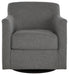 Bradney Swivel Accent Chair - A3000326 - Lara Furniture