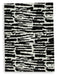 Bramshaw Black/Ivory Medium Rug - R406762