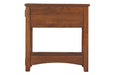 Breegin Brown Chairside End Table - T007-319 - Lara Furniture