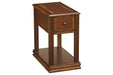 Breegin Brown Chairside End Table - T007-527 - Lara Furniture