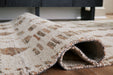 Brettler Beige/Brown Extra Large Rug - R406790