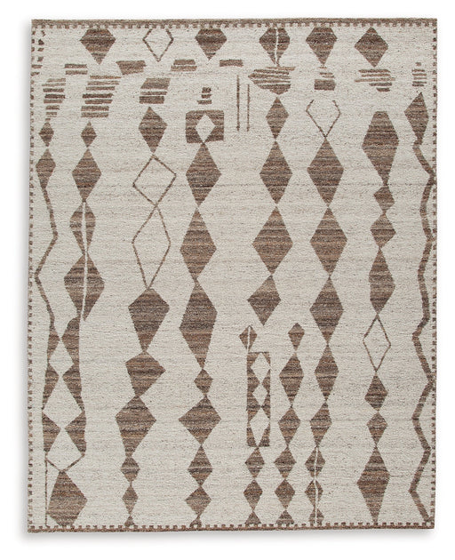 Brettler Beige/Brown Large Rug - R406791