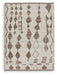 Brettler Beige/Brown Medium Rug - R406792