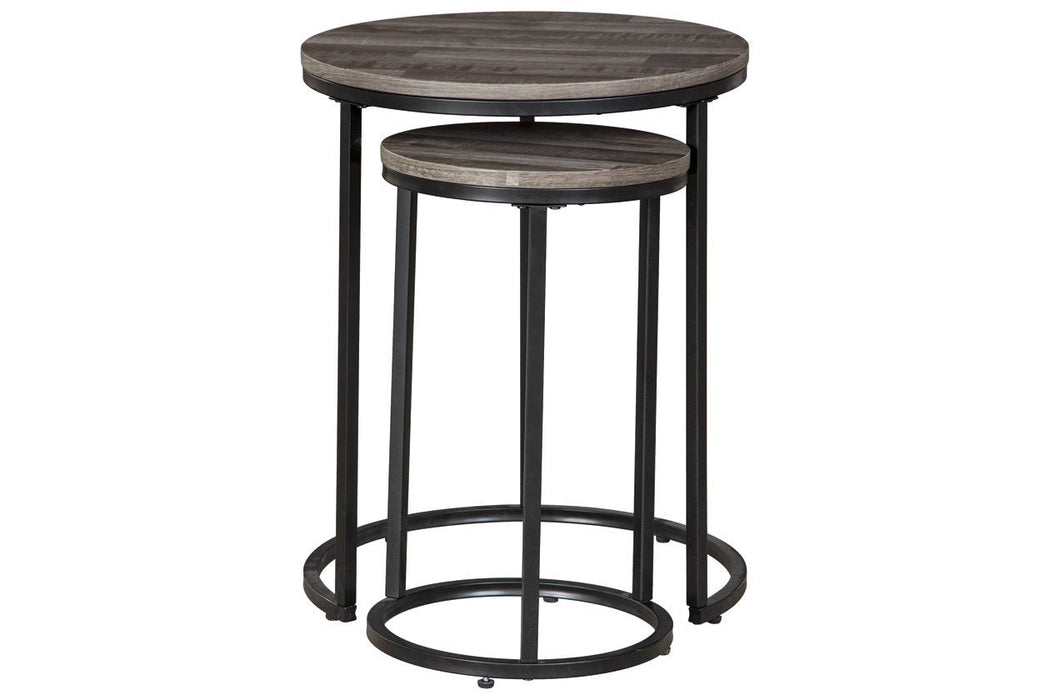 Briarsboro Black/Gray Accent Table (Set of 2) - A4000231 - Lara Furniture