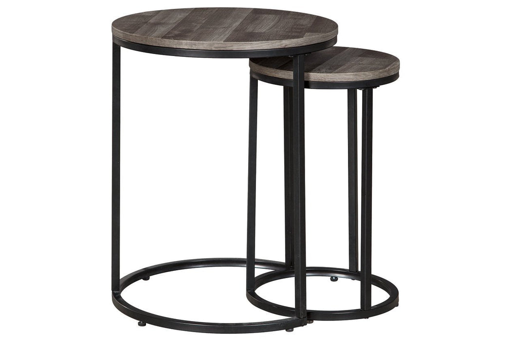 Briarsboro Black/Gray Accent Table (Set of 2) - A4000231 - Lara Furniture