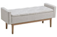 Briarson Beige/Brown Storage Bench - A3000247 - Lara Furniture