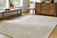 Brickburgh Gray/Ivory/Honey Large Rug - R406901