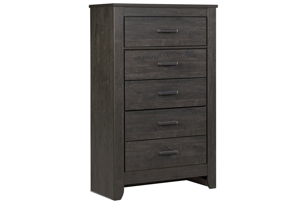 Brinxton Charcoal Chest of Drawers - B249-46 - Lara Furniture