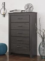 Brinxton Charcoal Chest of Drawers - B249-46 - Lara Furniture