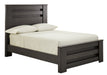 Brinxton Charcoal Full Panel Bed - Lara Furniture