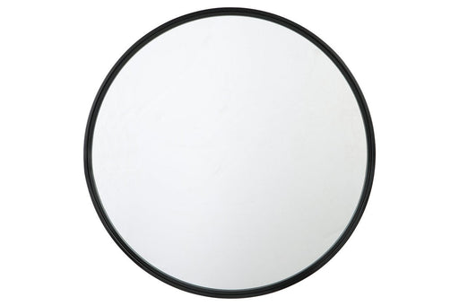 Brocky Black Accent Mirror - A8010210 - Lara Furniture