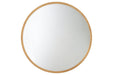 Brocky Gold Finish Accent Mirror - A8010211 - Lara Furniture