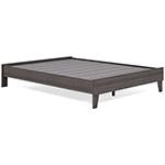 Brymont Dark Gray Queen Platform Bed - EB1011-113 - Lara Furniture