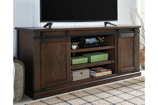 Budmore Rustic Brown 70" TV Stand - W562-68 - Lara Furniture